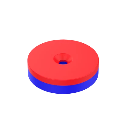 Axially Magnetization Countersunk Magnets