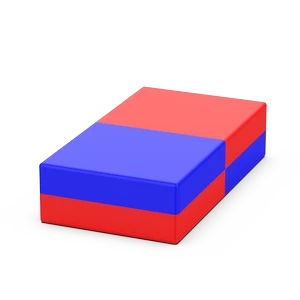 Magnétisation multipolaire Bloc magnétique