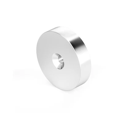 Nickel Plated Countersunk Magnets (Ni-Cu-Ni)
