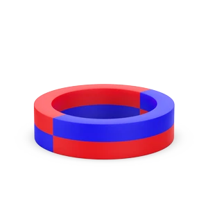 Axial Multipole Magnetized Ring Magnets