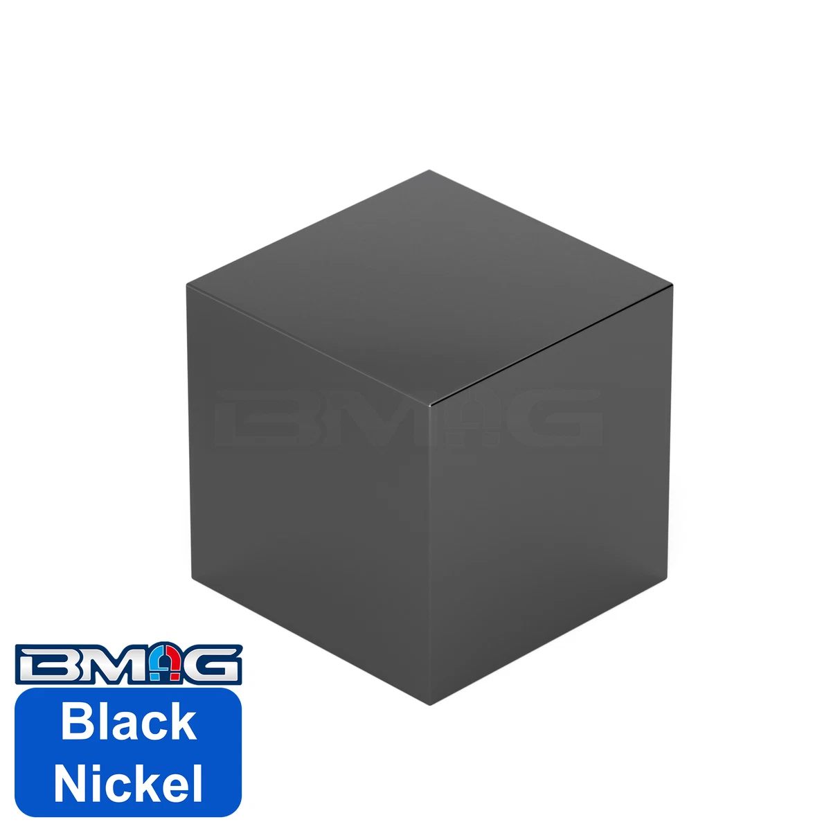 Black Nickel Plated Neodymium Block Magnets (Ni-Cu-Black Ni)