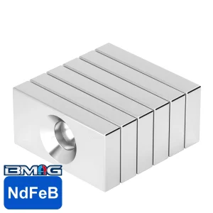 Countersunk Block Magnet