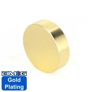 Gold Plated Neodymium Disc Magnet