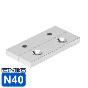 Neodymium 2 Countersunk Magnet N40