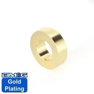 Neodymium Ring Magnet Au Plated