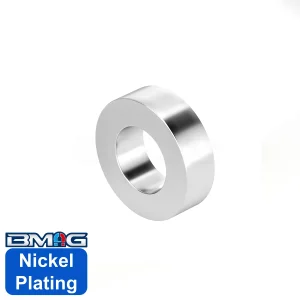 Neodymium Ring Magnet Nickel Plated