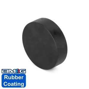 Rubber Coated Neodymium Disc Magnet