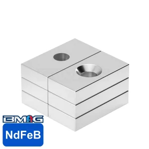 Strong Magnet Block Countersunk