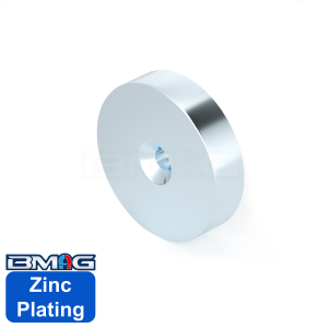 Zinc Plated Countersunk Magnet