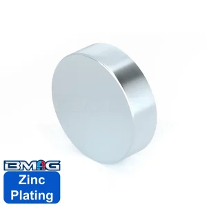 Zinc Plated Neodymium Disc Magnet