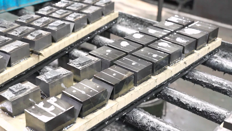Sintered NdFeB Magnet Blank After Cutting- BMAG Magnet