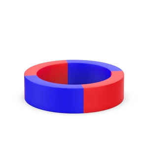 Diametrical Multipole Magnetized Ring Magnets