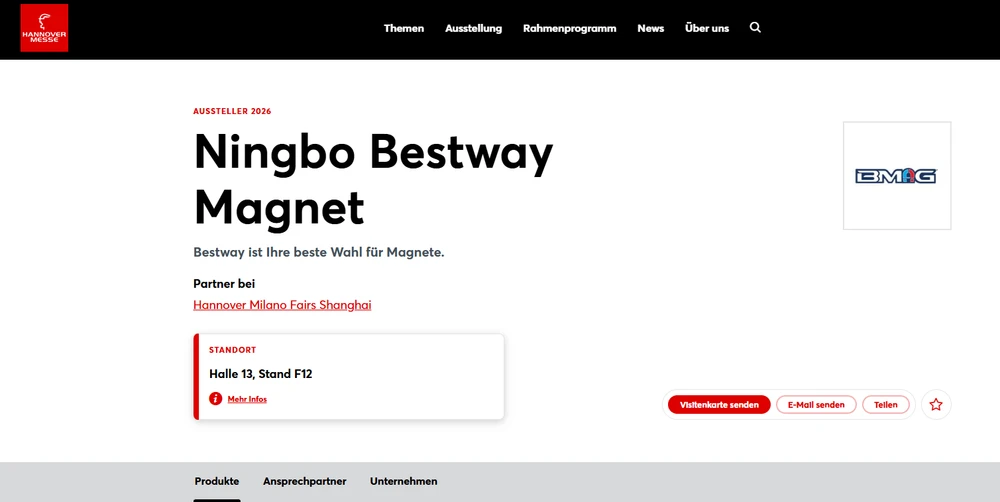HANNOVER MESSE 2026- BMAG Magnet